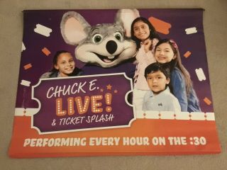 Chuck E Cheese Cec Live Show Banner 2014
