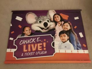 Chuck E Cheese CEC LIVE Show Banner 2014 2