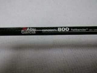 Vtg Abu Garcia Conolon 800 Hellbender 100 Graphite Spinning Rod