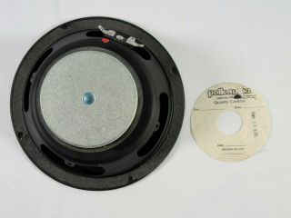Polk Audio Speaker Driver MW 6502 6.  5in 1991 From Series 5jr,  Vintage 2