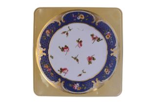 Metropolitan Museum Of Art Set Of 6 Tin Plate Sevres Porcelain Design From 1771