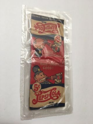 Vintage 5 Cents Pepsi Cola Matchbook,  Matches 50 