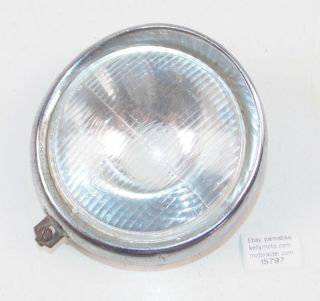 1959 Gilera Giubileo 98cc Headlight Cev Reflector,  Rim Aprilia Vintage Italy