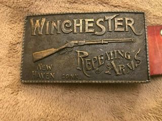 Winchester Buckle and belt 2