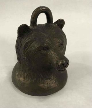 Rare: Carl Wagner (1938 - 2011) Bronze Bear Bell Signed & Numbered 114/1000