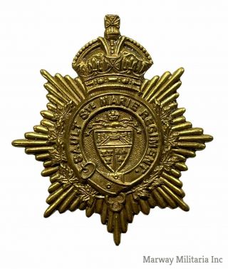 Ww2 Sault Ste.  Marie Regiment Cap Badge (25679)