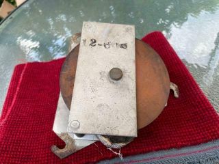 VINTAGE Marvy 55 barber pole motor - - with Type A mounting plate 3