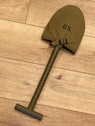 Ww2 Us Army/usmc M - 1910 T - Handle Entrenching Shovel