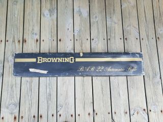 Browning Bar 22auto Rifle Box Vintage