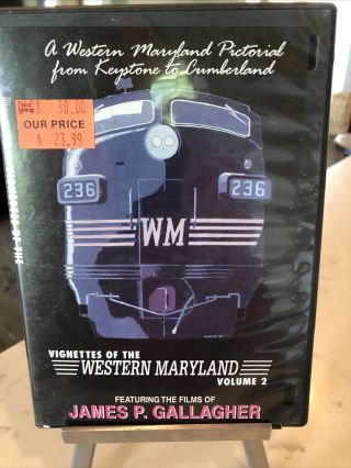 Vignettes Of The Western Maryland Vol.  2 Keystone To Cumberland Dvd Video Rr E