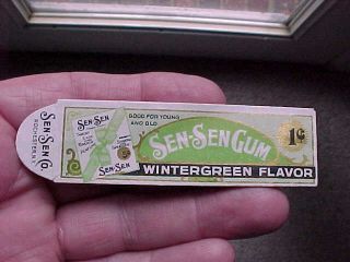 Vintage Sen - Sen Chewing Gum Wrapper Send 5 2c Stamps For Sousa 