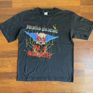 Vintage Judas Priest 1988 Ram It Down “i’m A Rocker” Tour Shirt - L
