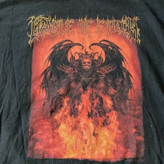 Vintage 2006 Cradle of Filth Band Concert T - Shirt Size XL Double Sided 3