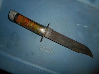 Wwii U.  S.  N.  Robeson Shuredge Mark 2 Fighting Knife Mkii