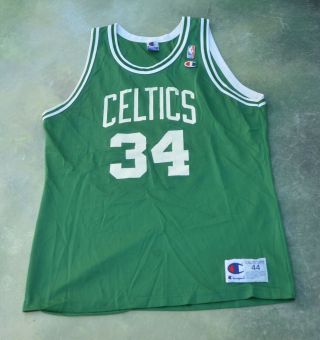 Vintage Champion Nba Boston Celtics Paul Pierce 34 Jersey Size 44.