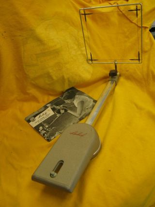 Vintage Linhof West Germany Focal Frame Finder For Close Up Film Photo W/booklet