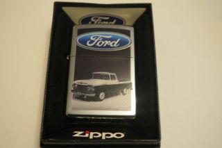Rare Limited Production Vintage Ford Truck Zippo Lighter