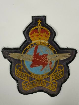 1939 - 45 Ww2 Canada R.  C.  A.  F.  Patch