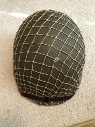 Wwii Us M1 Helmet And Liner