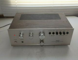 Vintage Nikko Solid - State Stereo Amp Amplifier Trm 210