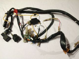 Vintage Wiring Harness With Cdi Box Coil For 1985 Honda Gyro Tg50 Part Rare