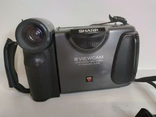 Vintage Sharp VL - E33U 8mm Video8 Viewcam Camcorder Player Video Camera 2