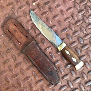 Wwii 1944 Operation Astonia Le Harve Trench Art Fixed Blade Theater Knife