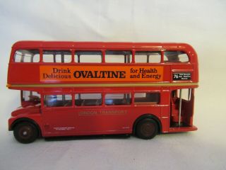 Efe Route Master Bus - London Transport (ovaltine) Scale 1:76 No.  15602