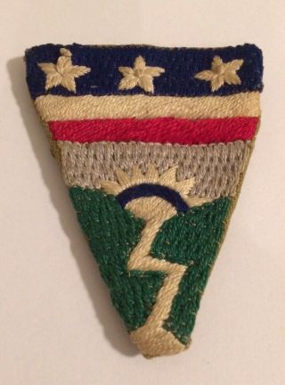 Wwii Us Army Ledo Road Cbi Patch - Theatre - Made Variation Snaps World War Two