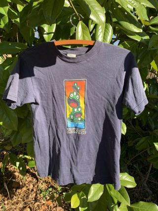 Vintage Birdhouse Skateboards Willy Santos Frogs T Shirt 1990’s