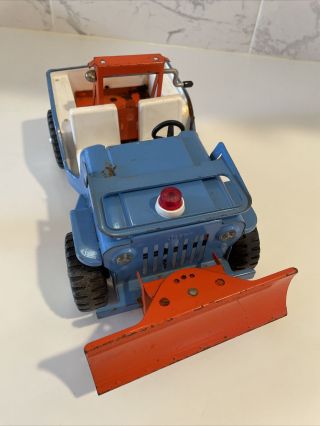 Vintage Tonka Aa Or Caa Wrecker Jeep Tow Wrecker/plow Service Truck