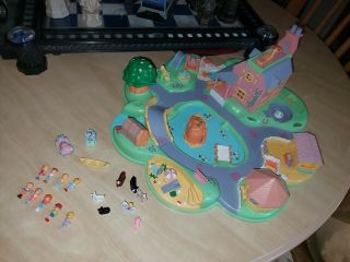 Blue Bird Vintage 1991 Polly Pocket Dream World Playset With Loads Of Accessorie