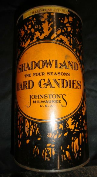 Shadowland Four Seasons Hard Candies Tin Johnston 