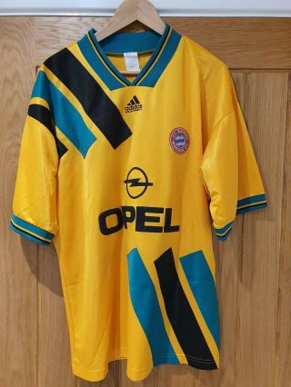 Vintage Bayern Munich Away Football Shirt - Xl - Fc Bayern München 1993/5