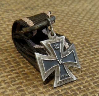 Imperial German Miniature Wwi Iron Cross 1870
