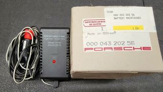 Vintage Porsche Battery Maintainer/charger Charge - O - Mat Part 000 043 202 56