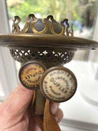 Wright And Butter Oil Lamp Burner