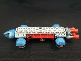 Vintage 1974 Dinky Toys Meccano Ltd Eagle Freighter Moonbase Space Vehicle Blue