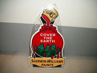VINTAGE LOOK SHERWIN WILLIAMS PAINTS COVER THE EARTH 2