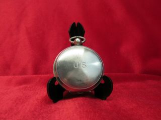 Vintage Wwii Pocket Watch Style Wittnauer U.  S.  Military Compass.  Pre - Owned.