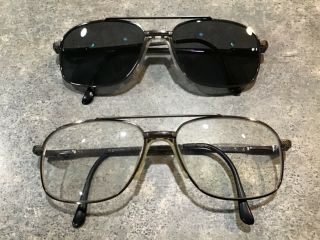 2 Vintage Stetson Aviator Glasses 178 57 - 16 Zyloware 058