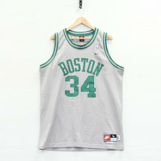 Vintage Paul Pierce 34 Boston Celtics Nike Rr Swingman Jersey Large Nba 1963