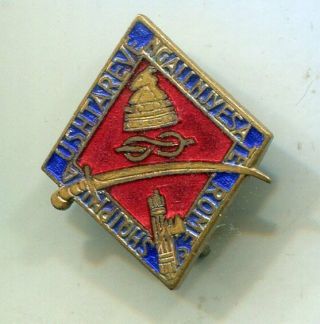 Ww2 Italian Albania Campaign Pin Badge