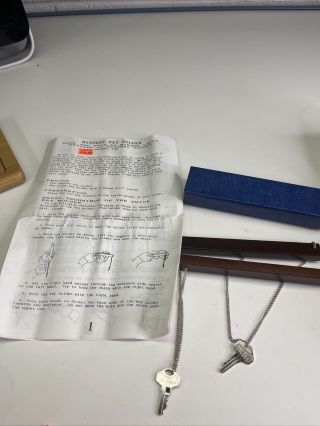 Vintage Mystery Key Holder By Mikame Craft