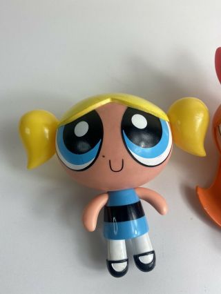 Vintage 1999 Powerpuff Girls Figures Toys 5” Cartoon Network 2