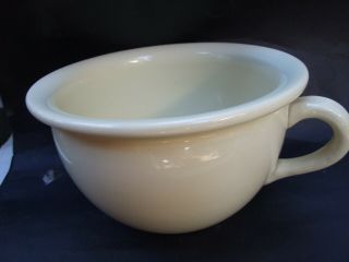 Vintage Australian Pottery Fowler Ware Cream Chamber Pot Garden Plants Pot Vgc