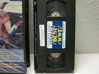 Best Of The WWF VOL.  10 VHS Coliseum Video Tape Wrestling WWE Vintage RARE 3