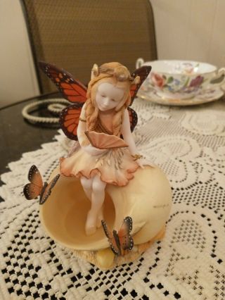 Butterfly Fairies Country Artists Collectible Figurine Serene Moments