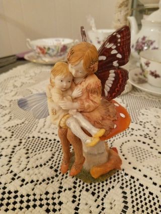 Butterfly Fairies Country Artists Collectible Figurine Sisterly Love