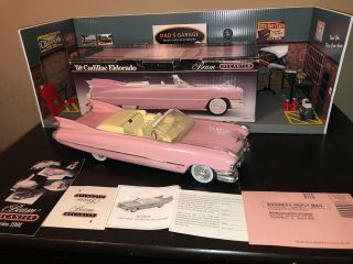 Jim Beam Decanter 1959 Pink Cadillac Fleetwood Eldorado Convertible Car W/ Box